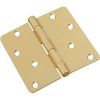Picture of Residential Door-Hinge Satin-Brass 4" x 4"