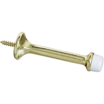 Picture of Door-Stop Zinc Die-cast Bright Brass 3"
