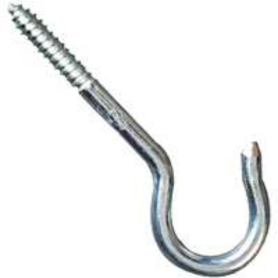 Picture of Screw-Hook Ceiling-Hook Zinc-Plated #3 4-1/8"