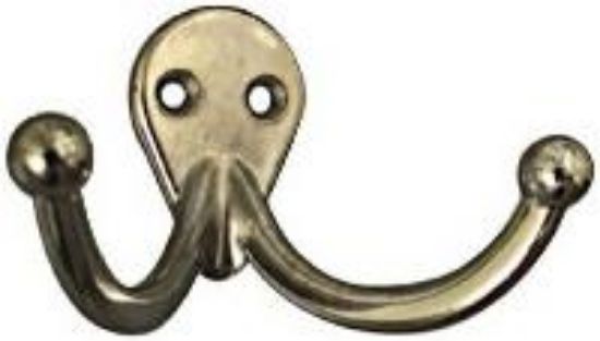 Picture of Double Coat-&-Hat-Hook Nickel