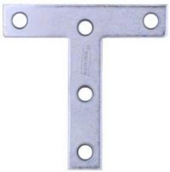 Picture of T-Plate Zinc-Plated 3" x 3"