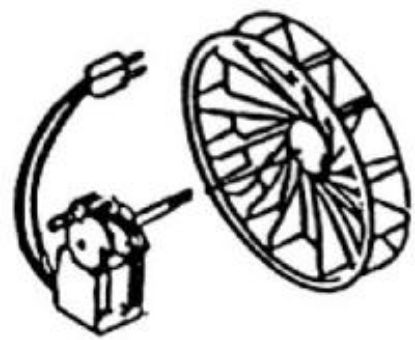Picture of Fan Motor/wheel