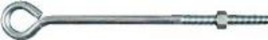 Picture of Eye-Bolt With-Nut Zinc-Plated 1/2" x 12"
