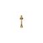 Picture of 4" Brass Kickdown Door-stop