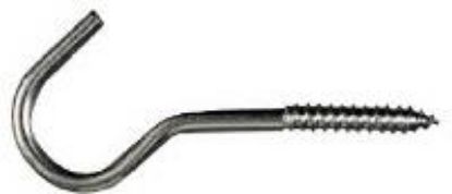 Picture of Screw-Hook Ceiling-Hook 1/4" x 4.250"