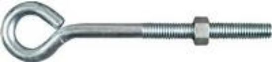 Picture of Eye-Bolt With-Nut Zinc-Plated 1/2" x 8"