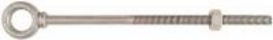Picture of 1/2" x 10" Galvanized Steel Eye-Bolt