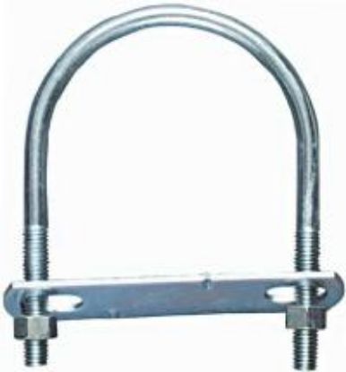 Picture of U-Bolt Zinc-Plated 3/8" x 3-1/2" x 5-1/4"