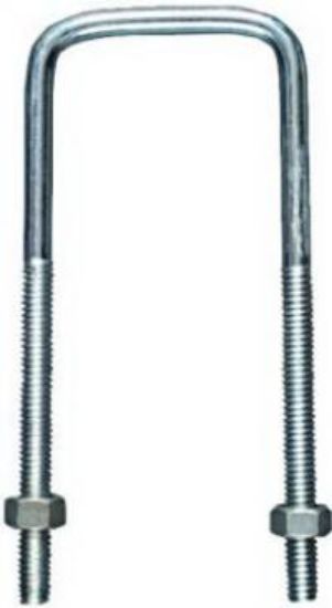 Picture of U-Bolt Square Zinc-Plated 5/16" x 2" x 5"
