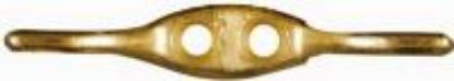 Picture of Rope-Cleat Bright Brass 2-1/2"