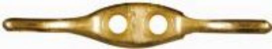 Picture of Rope-Cleat Bright Brass 2-1/2"