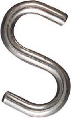 Picture of S-Hook Open Stainless-Steel 1-1/2"