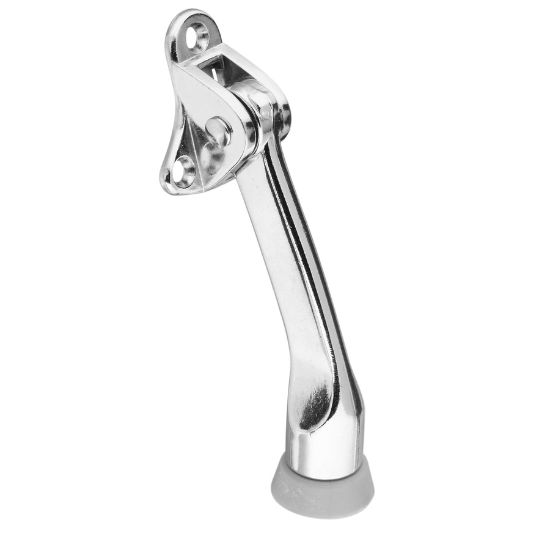 Picture of 4" Chrome Kickdown Door-stop