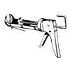 Picture of Caulk-Gun 0.1-Gallon Drip-Free Hex-Rod Cradle