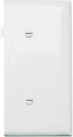 Picture of Blank End Section White Wall-plate