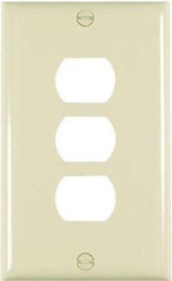 Picture of 3-Gang Despard Ivory Wall-Plate