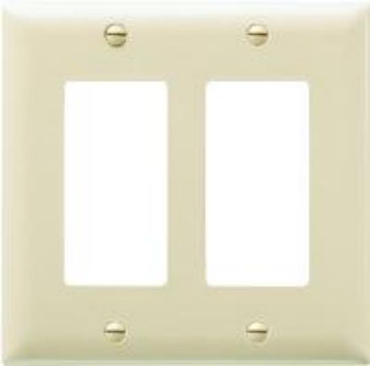 Picture of Wall-plate Standard-size Nylon Decora-style Ivory