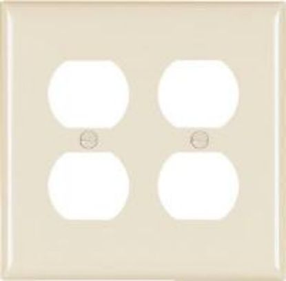 Picture of 2-Gang Duplex-Receptacle Wall-Plate