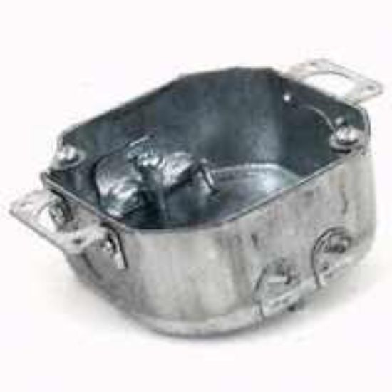 Picture of 4" OCTAGON Electrical-Box W/EARS