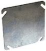 Picture of Electrical-Box-Cover Square Steel Flat Blank 4"