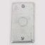 Picture of Electrical-Box-Cover Steel Blank With 1/2" Knockout