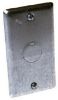 Picture of Electrical-Box-Cover Steel Blank With 1/2" Knockout