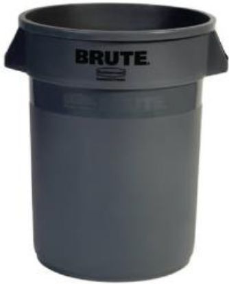 Picture of 32-Gallon Gray Trash-Can
