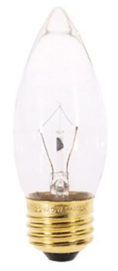 Picture of Light-Bulb Incandecent Bulbs Torpedo-Shape Clear