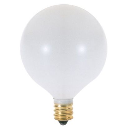 Picture of Light-Bulb Globe-shape G-16½ Base Satin White