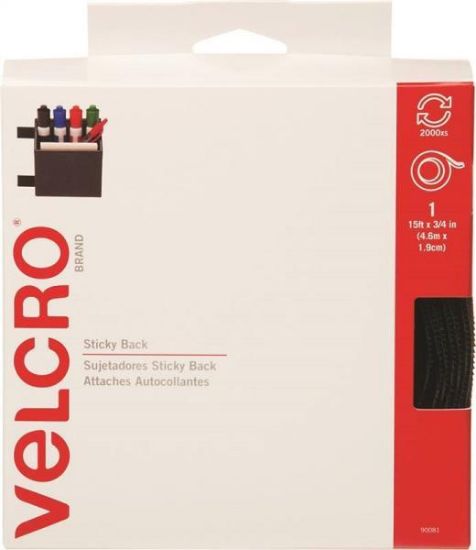 Picture of 3/4" Beige Hook-&-Loop Fastener-Tape Adhesive-Back
