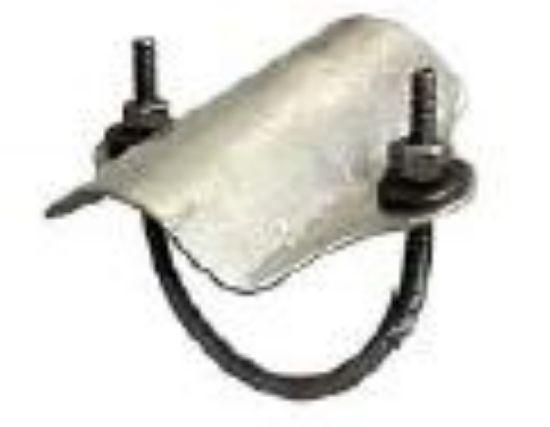 Picture of U-Bolt Pipe-Repair-Plate 5"