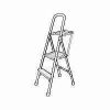 Picture of 4' Aluminum Platform-Ladder