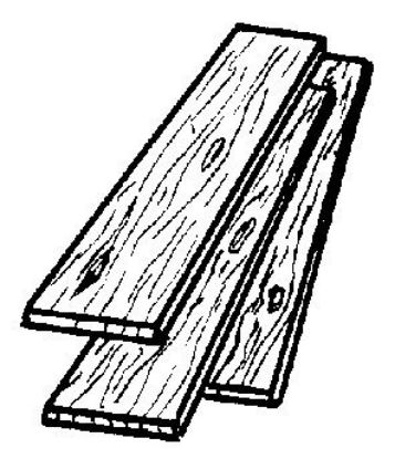 Picture of Oak Board 1" x 6" x 4'