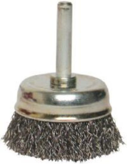 Picture of Utility Wire-cup-brush Crimped-wire Fine 2" 1/4"-shank