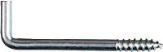 Picture of Screw-Hook Square-bend Zinc 2-5/8"