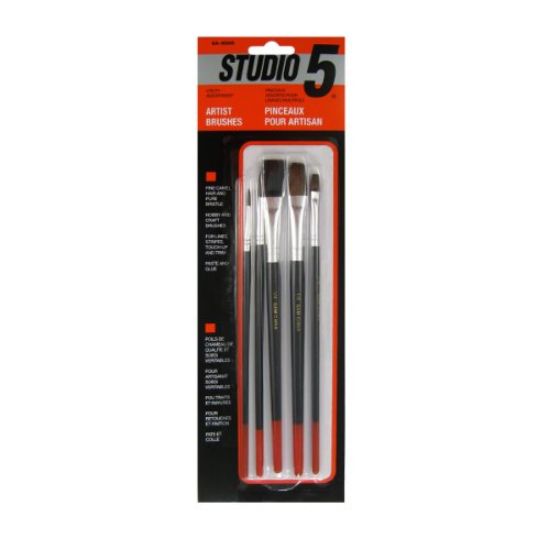 Picture of Hobby & Craft Brush Set 5 pc