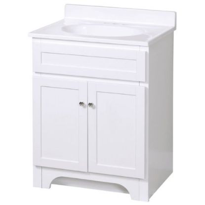 Picture of 24 X 18 VANITY Combination WHITE