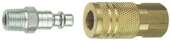 Picture of Tru-flate 13-201 Coupler/plug Set 2-pieces 300 Psi