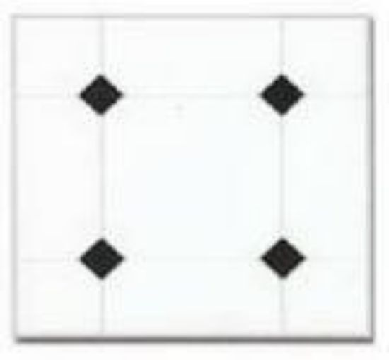 Picture of 5th Avenue Black-&-White Floor-Tile