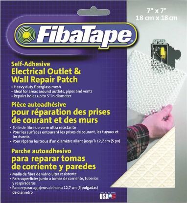Picture of Electrical Outlet & Wall-Repair Patch 7" x 7"