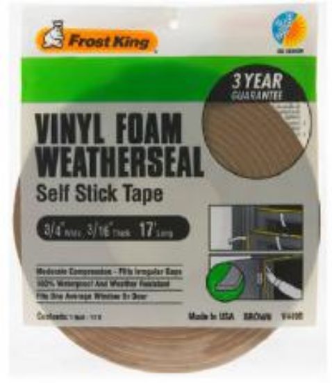 Picture of Weather-Seal 3/4 x 3/16 Gray Foam-Tape