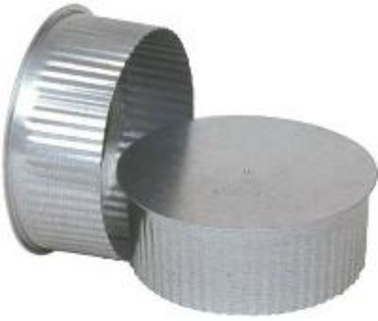 Picture of 8" Galvanized Steel Tee Plug