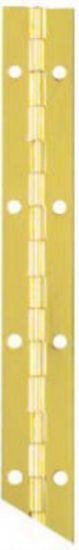 Picture of Continuous-Hinge Bright Brass 1-1/16" x 12"