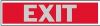 Picture of 2" x 8" Red Exit-Sign