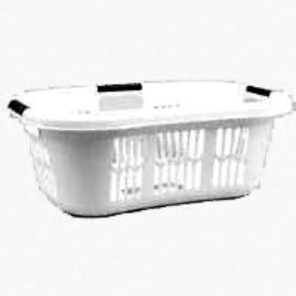 Picture of White 1 Bush Laundry-Basket