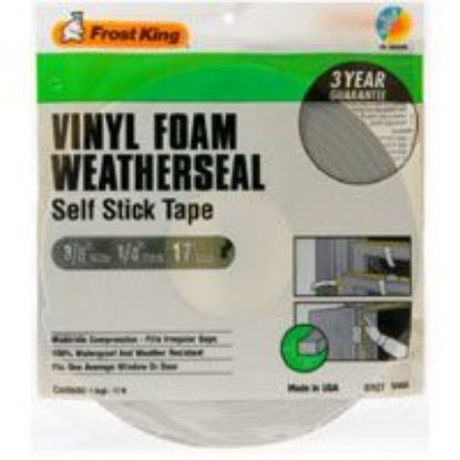Picture of Weather-Seal Foam-Tape Grey 10'