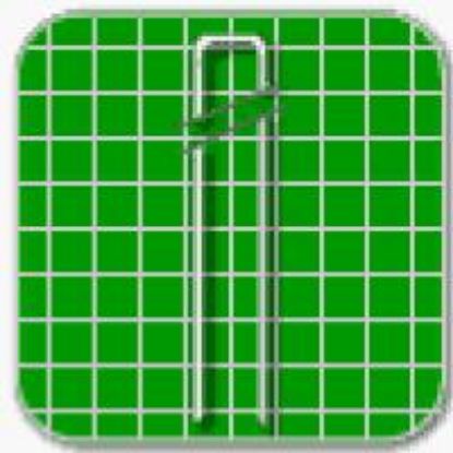 Picture of Finish Staples Galvanized Steel & Coated 3/4"