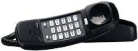 Picture of Trimline Corded Phone Black