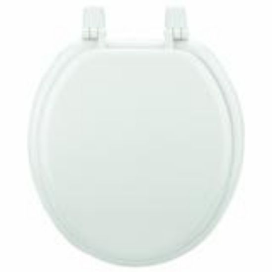 Picture of Toilet-Seat White Wood