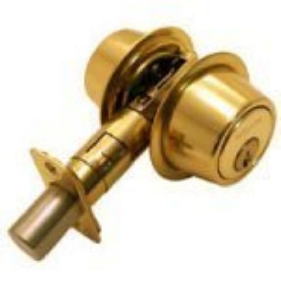 Picture of Antique-Brass Dead-Bolt